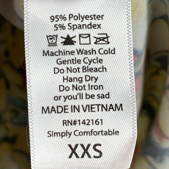 LuLaRoe Disney Winnie the Pooh Butterfly Irma Top Size XXS - Picture 8 of 8